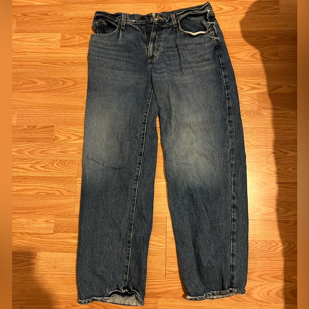 Universal Thread Relaxed Fit Dark Blue Baggy Jeans